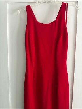 Cache Red Maxi Dress